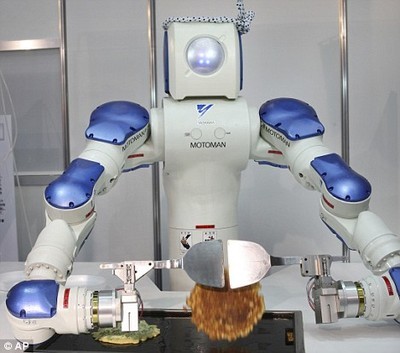 日本研發新型智能機器人 精準烙煎餅，展現前沿科技魅力